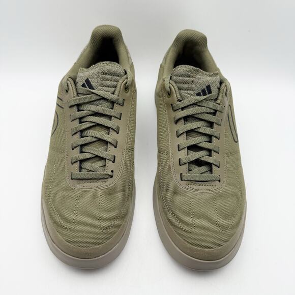 Five Ten Mens Sleuth DLX Canvas Sneakers US 8 Fr 41 1/3 Green Leather NIB main image 2